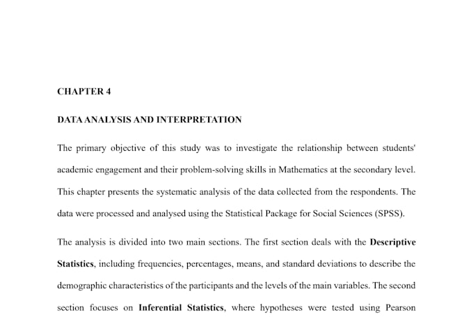 do expert spss data analysis and research reporting